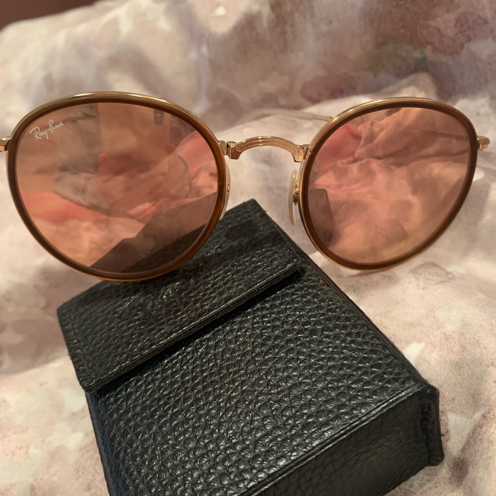 Ray-Ban Round Folding Sunglasses